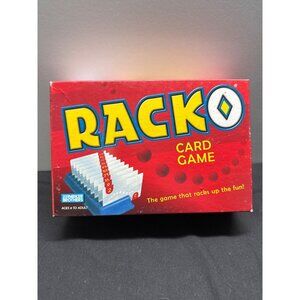 Racko Card Game By Parker Brothers Ages 8 To Adult Strategic Fun & Family Entert